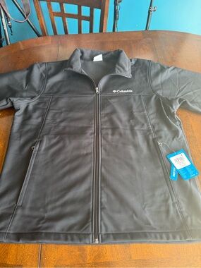Columbia Black Softshell Bowen Lake II Jacket